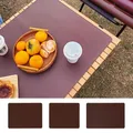 Sets de Table Réversibles et Essuyables Tapis de Table de Camping Pliable Non ALD pour la Maison