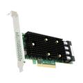 LSI Logic 9400-16i Tri-Mode Storage Adapter - 12Gb/s SAS - PCI Express 3.1 x8 - 16 Total SAS Port(s) - 16 SAS Port(s) Internal - PC Linux - Plug-in Card