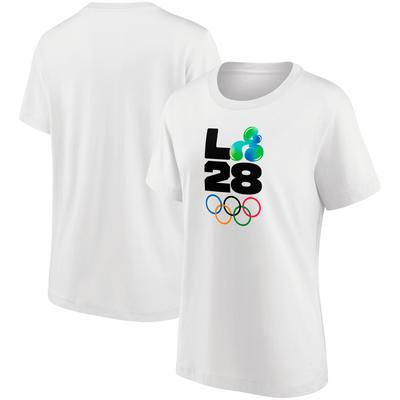 LA 2028 Creator A's Olympics Graphic T-Shirt – Weiß – Damen Image
