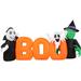 The Holiday Aisle® 6.5-Ft. Wide Pre-lit Inflatable Boo Sign, Polyester | 42 H x 78 W x 24 D in | Wayfair D7CA0B4B0C2C4E319127DA5631067EEE