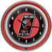 Trademark Global 14.5" NBA Double Ring Neon Wall Clock Plastic in Red | Wayfair NBA1400-PTB