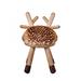 EO Play 13" Wood Novelty Chair & Ottoman Wood in Brown | 17.5 H x 11.5 W x 12.5 D in | Wayfair EO210