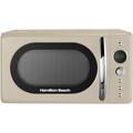 Hamilton Beach 20L Retro Cream Microwave