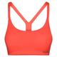 Reebok Damen Sport-Bustier in Orange | Fitness-Unterwäsche mit Feuchtigkeitsableitung und herausnehmbaren Polstern | Super weicher Mikrofaser-Unterbrustband