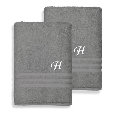 Authentic Hotel and Spa 100% Turkish Cotton 2PC Denzi Bath Sheet Set.