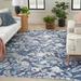 Nourison Washables Indoor Floral Area Rug