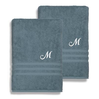 Authentic Hotel and Spa 100% Turkish Cotton 2PC Denzi Bath Sheet Set.