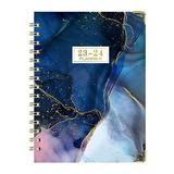 SHENGXINY Notebooks For School Clearance A5 Coil Notebook 2023 Weekly Schedule Notebook Daily Schedule Notebook Portable Notebook 2023-2024 Planner Weekly & Monthly Thick Stock + Double Wire Bin B