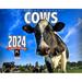 2024 Cows Wall Calendar 16-Month X-Large Size 14x22 Best Farm Cows Calendar by The KING Company-Monster Calendars