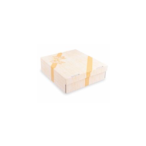 100x Kuchenkarton – Tortenkarton mit Vollfarbdruck 28x28x10cm