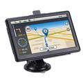 GPS Navigation for Car, 7 in Touch Screen Commercial Drivers Truck GPS World Navigation System with Europe UK 52 Maps, 8GB 256M Vehicle GPS Navigation with Voice Guidance, Speed Limit Warning