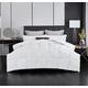 Groundlevel Hotel Quality 85% White Goose Feather and 15% Soft Down Duvet Comforter With 100% Down Proof Fabric Cover (13.5 Tog, Superking)