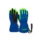 Skihandschuhe REUSCH "Maxi R-TEX XT" Gr. 4, blau (blau, grün) Kinder Handschuhe Accessoires