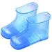 1 Pair of Foot Bath Shoes Massage Bucket Boots Foot Massage Bath Shoes Foot Massager