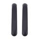 BESTONZON 2Pcs Universal Wheelchair Long Armrests Pad Armrest Cushion Replacement PVC Sponge Pad Patient Care Accessories Black