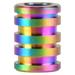 Outdoor Titanium Alloy Lanyard Beads Pull Dagger Lanyard Camping Cutter Gadgets Pendant Paracord Rope Multi Tools (Colorful Large Size)