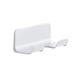 Home Decor No Drilling Bathroom Electric Hair Dryer Holder Wall Mounted Bathroom Hair Dryer Dryer Holder White