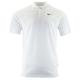 Nike Victory Micro Print Golf Polo Shirt Size M White Black CU9841-100 NWT