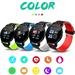 Bcloud 119 Plus Smart Watch Multifunctional Health Monitoring Waterproof Fashion Sports Heart Rate Monitor Smart Watch for Running Black One Size