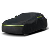 for Mustang Full Car Cover Waterproof All Weather Outdoor Car Covers Windproof Heavy Duty Waterproof Protection Compatible with 1994-2022 Mustang GT / Shelby / Cobra / Bullitt/ECOBOOST