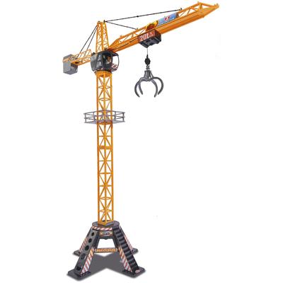 Spielzeug-Kran DICKIE TOYS "Mega Crane" Spielzeugfahrzeuge gelb (gelb, schwarz) Kinder Baumaschinen, Kräne Bagger