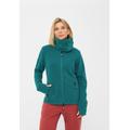 Fleecejacke BENCH. "FUNNEL" Gr. L (40), grün (dark green) Damen Jacken Winterjacken