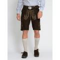 Trachtenhose JCC "31023118" Gr. 48, Normalgrößen, braun (dark brown) Herren Hosen Trachtenhosen