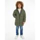 Parka CALVIN KLEIN JEANS "ESSENTIAL PARKA PUFFER" Gr. 14 (164), grün (khaki) Jungen Jacken Winterjacken