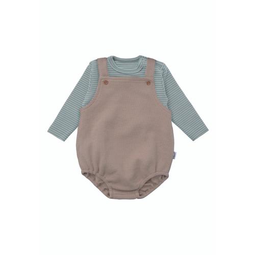 Strampler LILIPUT Gr. 86/92, EURO-Größen, bunt (mehrfarbig) Baby Overalls bestehend aus Latzshorts und Langarmshirt