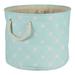 Longshore Tides Pet Trellis Paw Fabric Bin Fabric in Blue | 9" H x 12" W x 12" D | Wayfair 7126B2F7C1E448ED9525CA29FD0C57A2