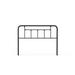 August Grove® Baywin Steel Metal Slat Headboard Metal in Black | King | Wayfair 8E5C944C947B471FBA291036A2354829