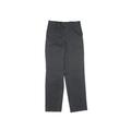 Lauren by Ralph Lauren Dress Pants - Mid/Reg Rise: Gray Bottoms - Kids Girl's Size 8