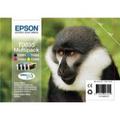 Epson T0895 Monkey Black CMY Colour Standard Capacity Ink Cartridge 6ml 3x3.5ml Multipack - C13T08954010