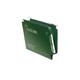 Rexel Crystalfile Extra 330 Foolscap Lateral Suspension File Polypropylene 15mm V Base Green (Pack 25) 3000121