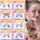 Autocollants de maquillage pour le visage pour enfants diamants en cristal pierres précieuses