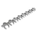 Sealey AK599 Crow's Foot Spanner Set 8pc 3/8"Sq Drive Imperial