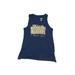 Epic Threads Tank Top Blue Marled Scoop Neck Tops - Kids Girl's Size Medium