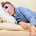 Sleeping Headphones Bluetooth Eye Mask for Women Men Wireless Music Blackout Masks for Side