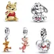 Disney Pandora Stich Legierung Anhänger Schmuck Zubehör Armband Winnie The Pooh Tigger Anhänger DIY