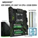 MACHINIST MR9S X99 Motherboard Set Kit Xeon E5 2667 V4 Processor LGA 2011-3 CPU 32G=2*16G DDR4 ECC