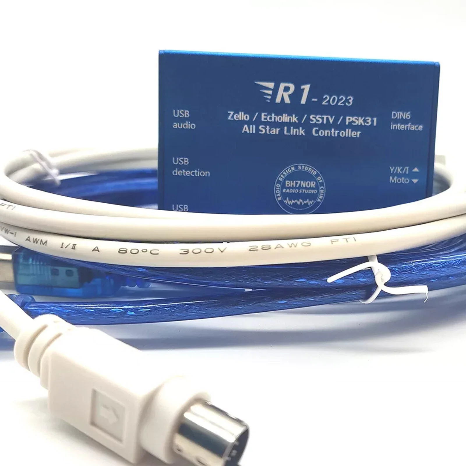 R1-2023 Aktualisierte R1-2020 ASL-Echolink-zello-YY Sprachinterface-Karte USB-Soundkarte Version SSTV PSK31 AllStar Link Controller Image