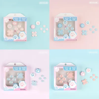 D-pad Bewegen Kreuz Richtung Taste ABXY Schlüssel Aufkleber Joystick Thumb-Stick Grip Abdeckung Für Image