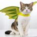Halloween Saving Clearance! UHUYA New Pet Dinosaur Transformer Costume Dog Cats Halloween Flying Dragon Wing Clothes Spooky Backpack Jewelry Green