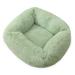 Gespout Plush Square Pet Bed Large Medium and Small Dog Sleep Bed in Autumn and Winter Dog Bed Cat Bed Pet Mat fruit green S