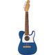 Fender Fullerton Tele® Uke, Walnut Fingerboard, White Pickguard, Lake Placid Blue