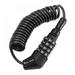 MAGAZINE WEST BIKING bike lock motorcycle helmet lock anti-theft code steel cable lock mountain bike riding equipment