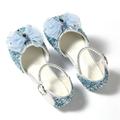 eczipvz Toddler Shoes Girl Princess Sandals Baotou Soft Sole Non Slip Shoes Bow Shoes Fashion Casual Shoes Toddler Girl Tennis (Blue 2.5 Big Kids)