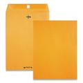1PC Quality Park Clasp Envelope 28 lb Bond Weight Kraft #90 Square Flap Clasp/Gummed Closure 9 x 12 Brown Kraft 100/Box