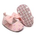 eczipvz Toddler Shoes Girls Single Shoes Heart Embroider Bowknot First Walkers Shoes Toddler Sandals Princess Girls Tennis Shoes Size 3 (Pink 12 )