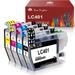 LC401 Ink Cartridge Tonerkingdom LC401 Compatible Ink Cartridges Replacement for Brother LC401XL LC 401 XL to use with MFC-J1010DW MFC-J1012DW MFC-J1170DW (Black Cyan Magenta Yellow 4 Pack)